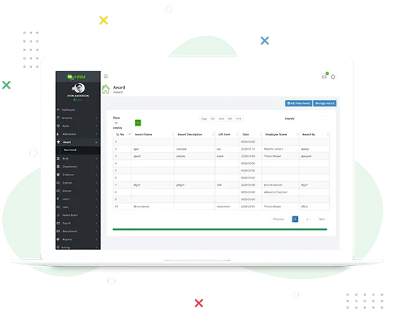 HRMS Best Employee Award System