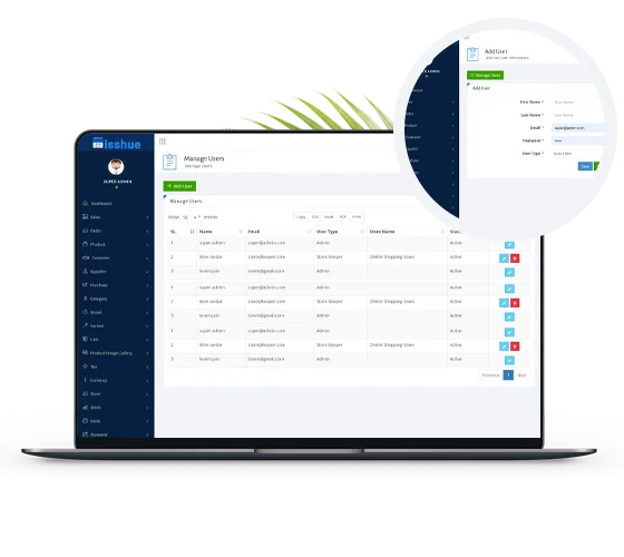 ecommerce shopping cart software user account